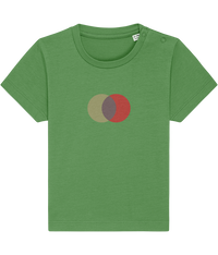Baby Toddler Green Red Makes Brown Organic Cotton T Shirt - Buy any 3 Get 10% off