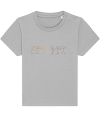 Be Friends Baby Toddler Boys Vegan Organic Cotton T Shirt - Buy any 3 Get 10% off