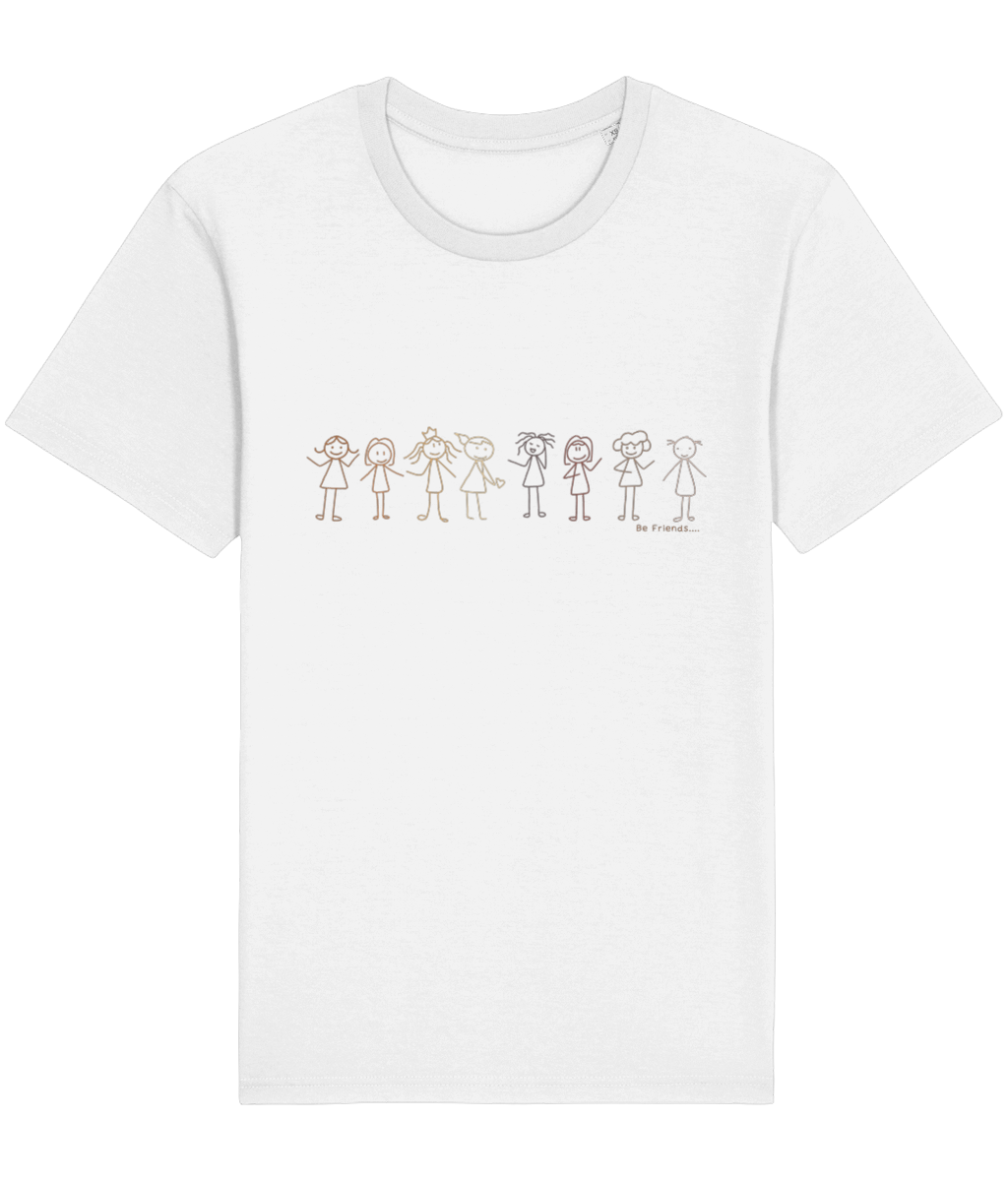 Women's Be Friends Organic Cotton T-shirt