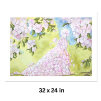 Runaway Bride – Hydrangea-Inspired Watercolour Art Print