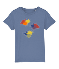 Multi Paint Splash Organic Cotton T Shirt - Buy any 3 get 10% off
