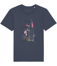 Herbs Not Weeds | Pink Herbs | Organic Cotton T-shirt