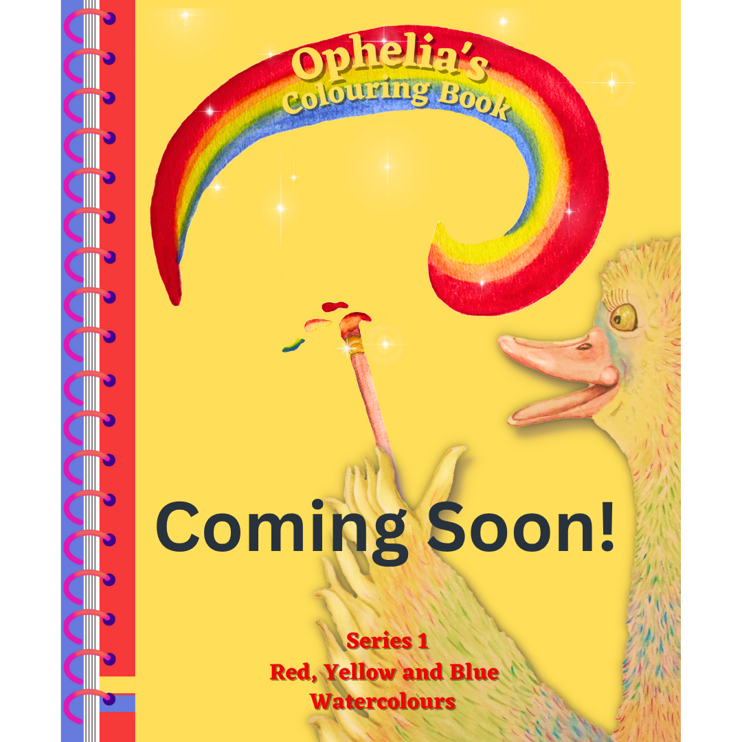 Ophelia's Watercolour Colouring Book - Coming Soon!