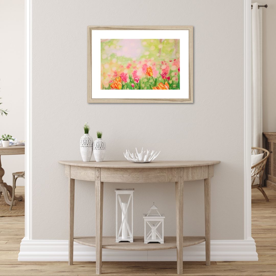 Wild Tulips Floral Fine Art Print