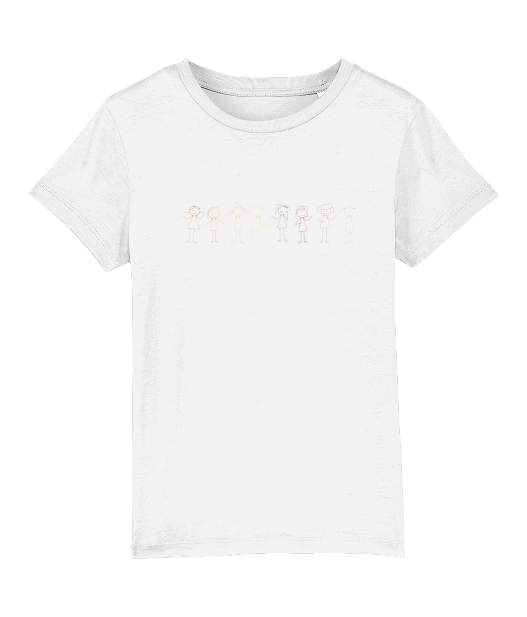 Be Friends Girls Organic Cotton T Shirts - Buy any 3 get 10% off