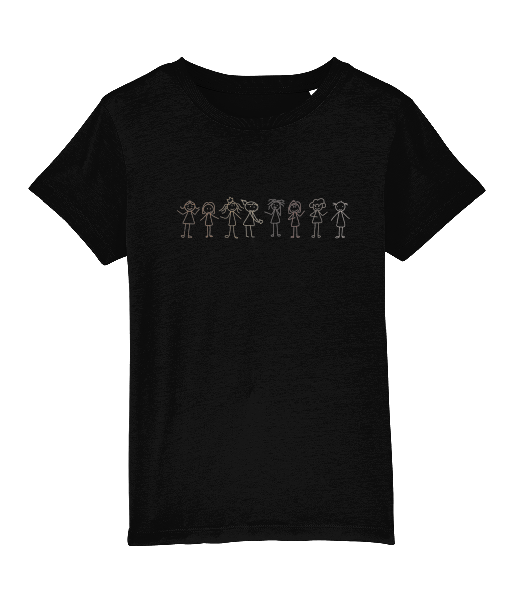 Be Friends Girls Organic Cotton T Shirts - Buy any 3 get 10% off