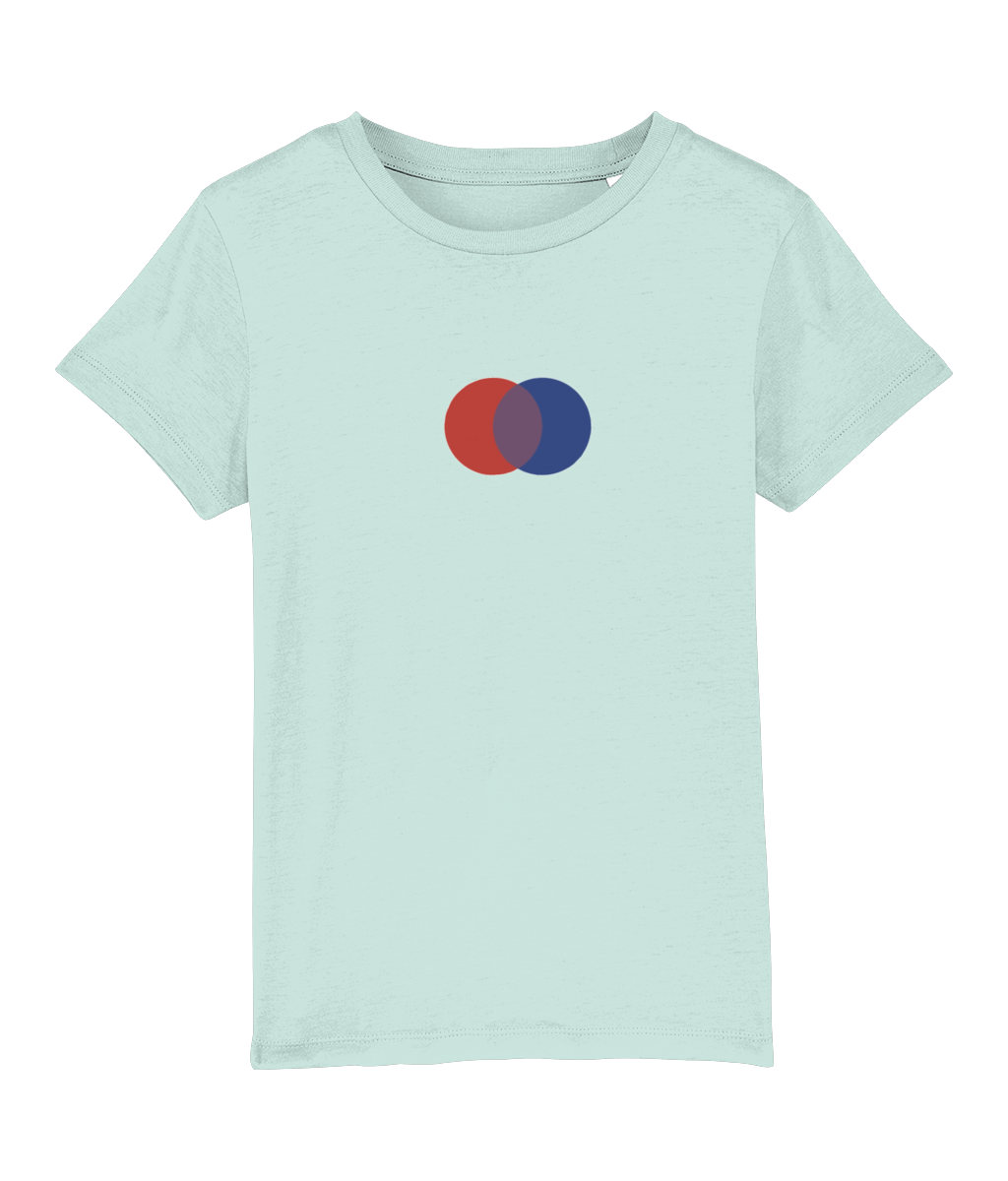 Red Blue Makes Purple Organic Cotton T Shirt - Buy any 3 get 10% off