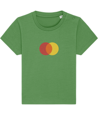 Baby Toddler Red Yellow Makes Orange Organic Cotton T Shirt - Buy any 3 Get 10% off