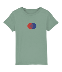 Red Blue Makes Purple Organic Cotton T Shirt - Buy any 3 get 10% off