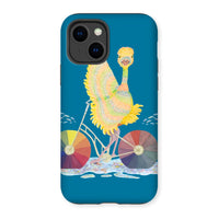 Ophelia Ostrich Slate Blue Tough Phone Case