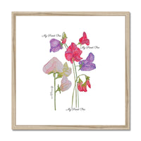 My Sweet Pea -  Framed & Mounted Print