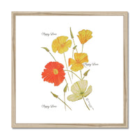 Poppy Love Framed & Mounted Print