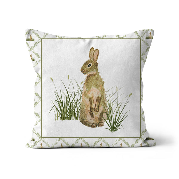 Wildlife - Hare with Border Cushion