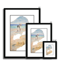 On The Beach Framed & Mounted Print