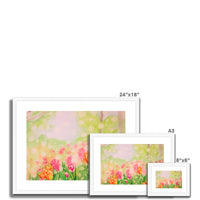 Wild Tulips Framed & Mounted Print