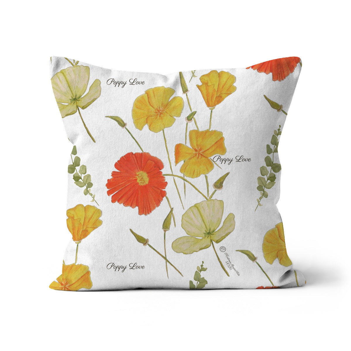 Poppy Love Cushion