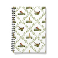 Wildlife White Notebook