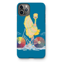 Ophelia Ostrich Slate Blue Tough Phone Case