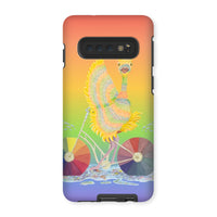 Ophelia Ostrich Rainbow Tough Phone Case