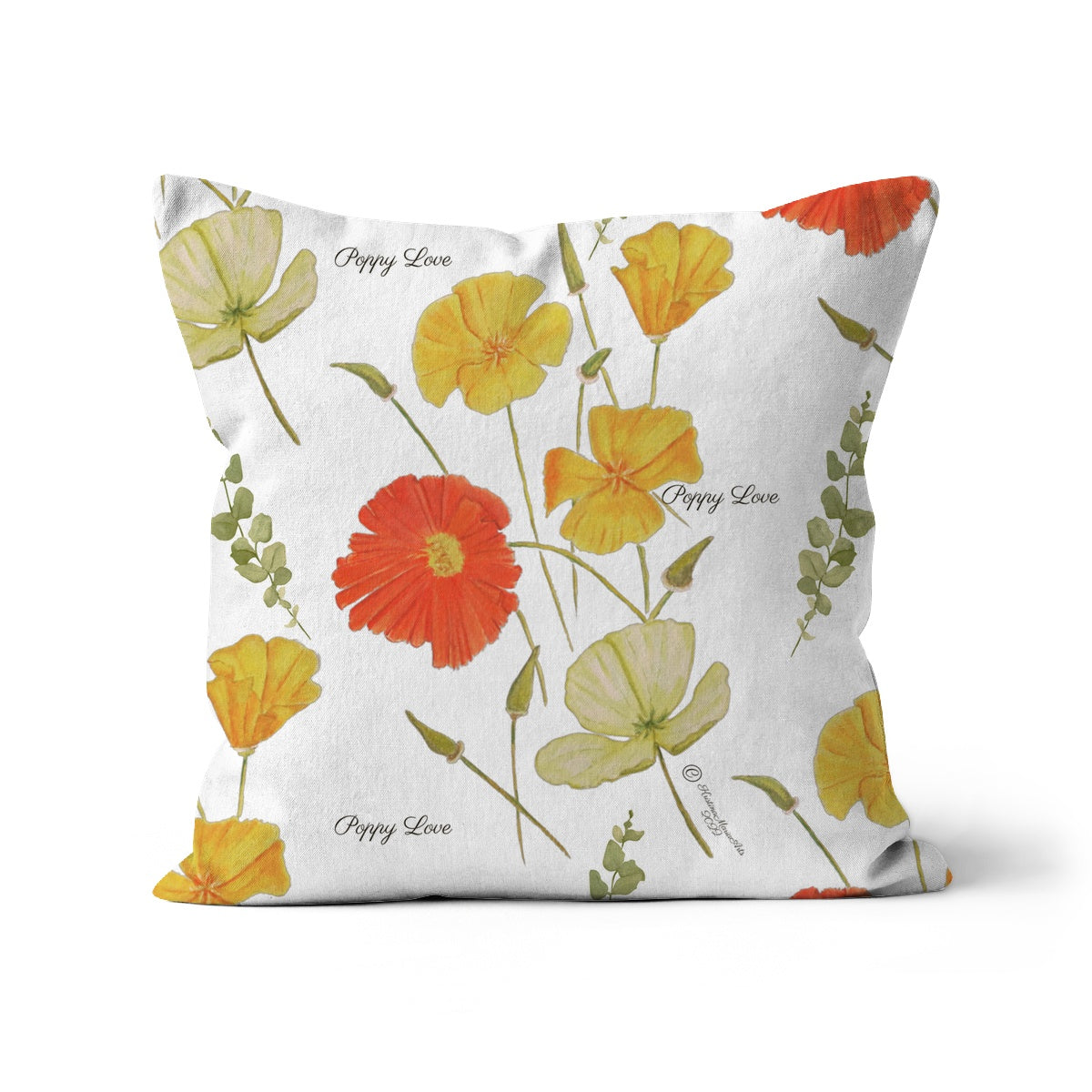 Poppy Love Cushion