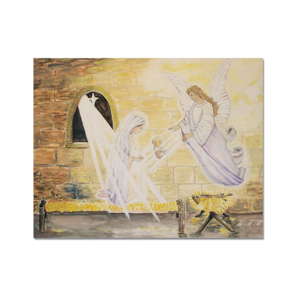 Nativity watercolour painting Art poster print, wall art  This watercolour painting art poster print, wall art , is based on the writings of blessed Anne Catherine Emmerich. 