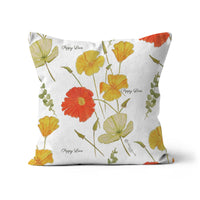 Poppy Love Cushion