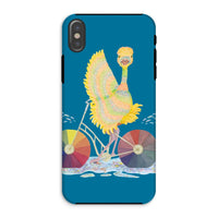 Ophelia Ostrich Slate Blue Tough Phone Case