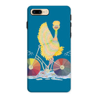 Ophelia Ostrich Slate Blue Tough Phone Case