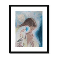 Jesus in Garden of Gethsemane Framed & Mounted Print