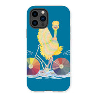 Ophelia Ostrich Slate Blue Tough Phone Case