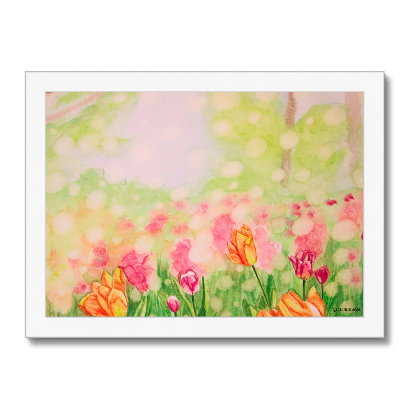 Wild Tulips Framed Print