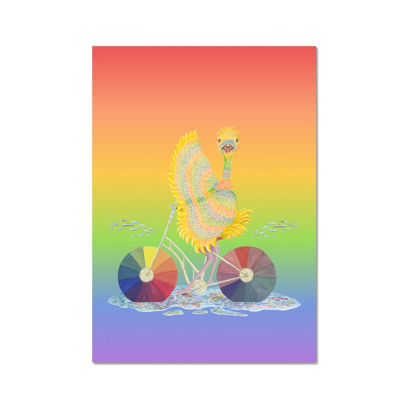 Ophelia Rainbow Wall Art Poster