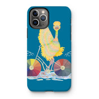 Ophelia Ostrich Slate Blue Tough Phone Case