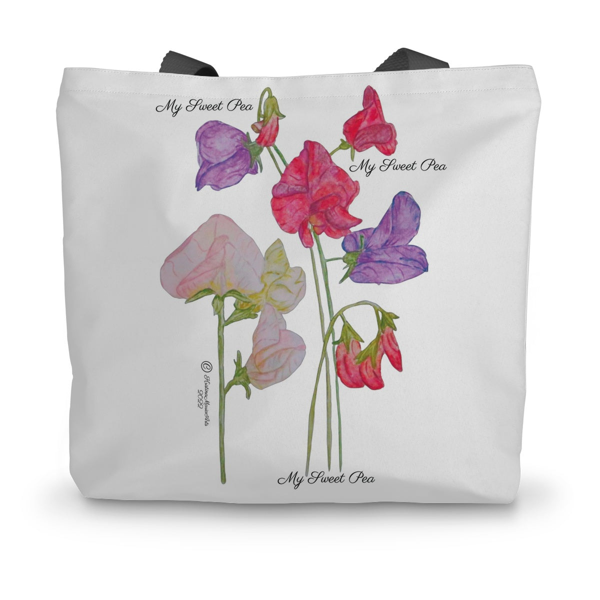 My Sweet Pea -  Canvas Tote Bag