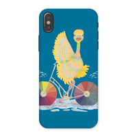 Ophelia Ostrich Slate Blue Tough Phone Case