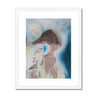 Jesus in Garden of Gethsemane Framed & Mounted Print