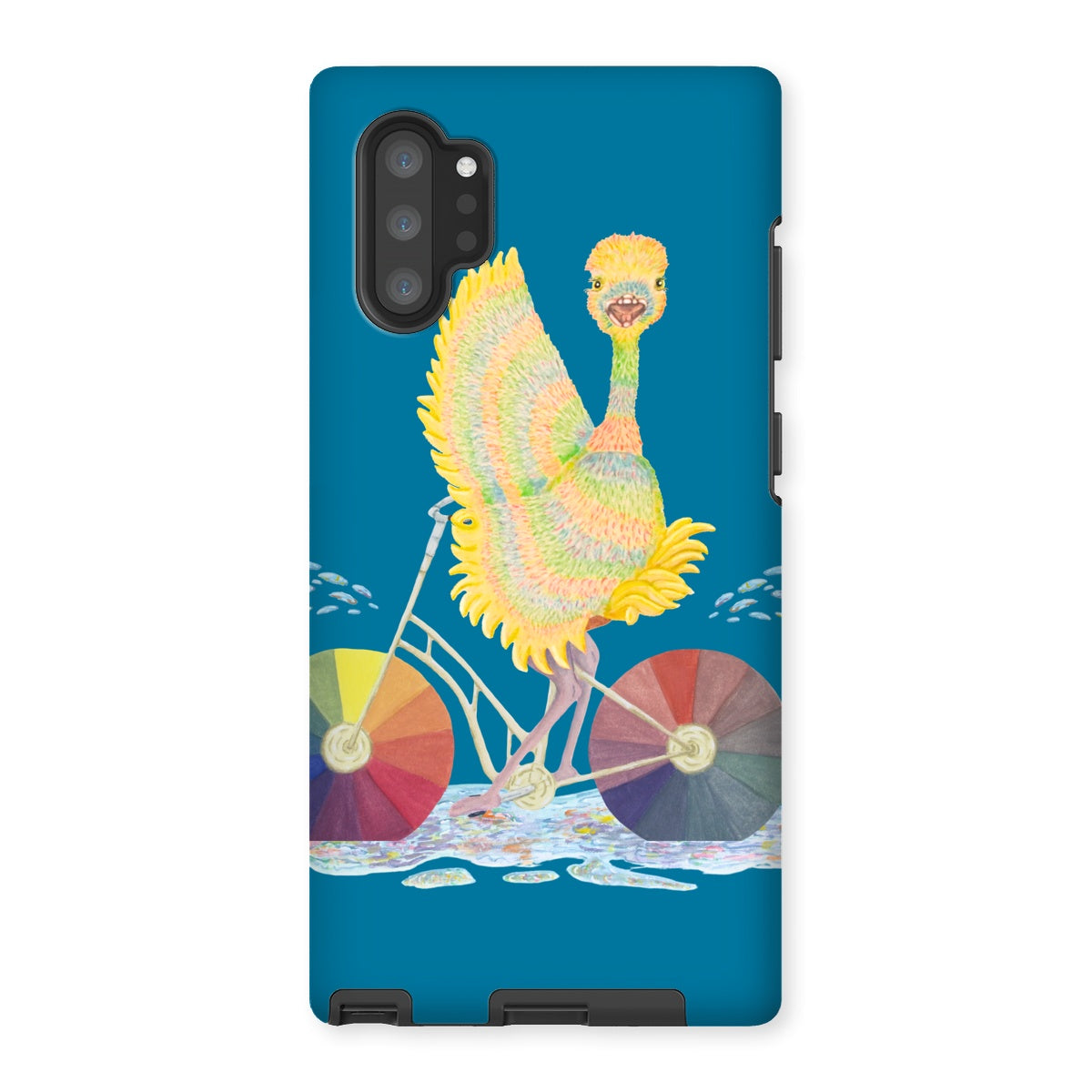 Ophelia Ostrich Slate Blue Tough Phone Case