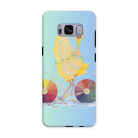 Ophelia Ostrich Green and Blue Tough Phone Case