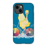 Ophelia Ostrich Slate Blue Tough Phone Case