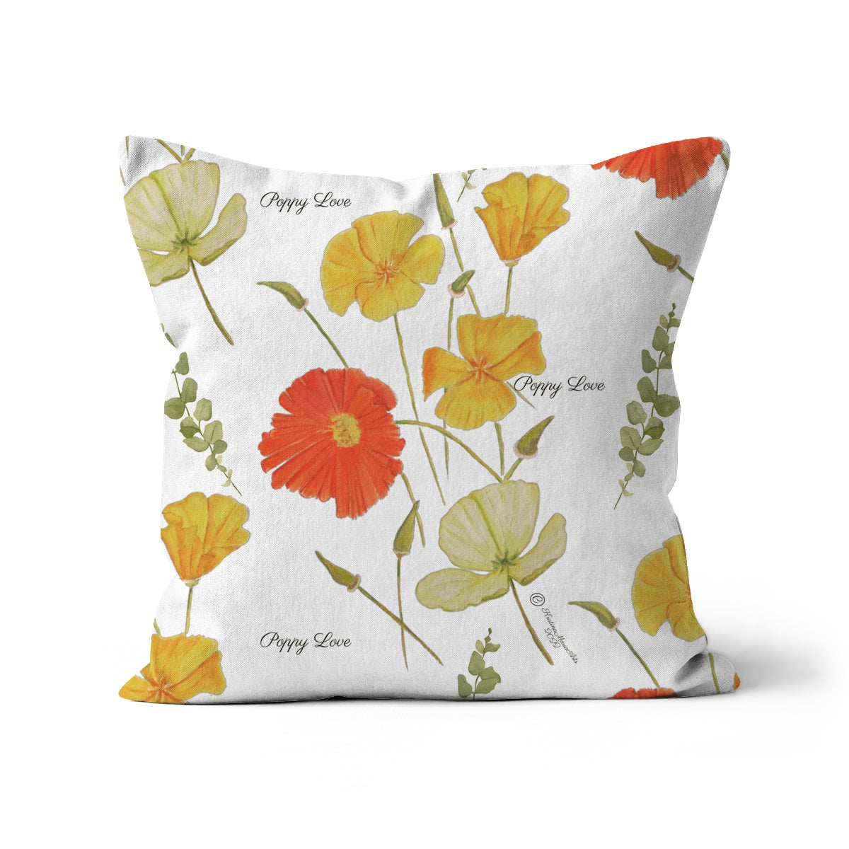 Poppy Love Cushion