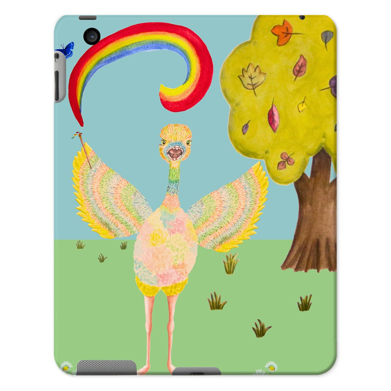Ophelia Ostrich in the Garden iPad Tablet Cases