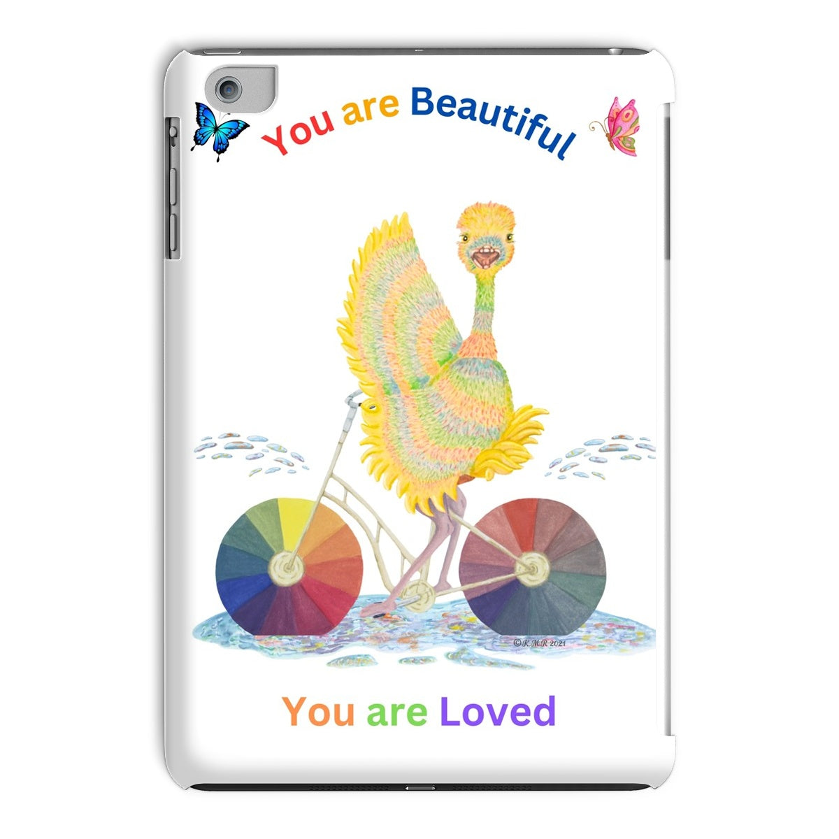 Ophelia Ostrich iPad Tablet Cases