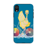 Ophelia Ostrich Slate Blue Tough Phone Case